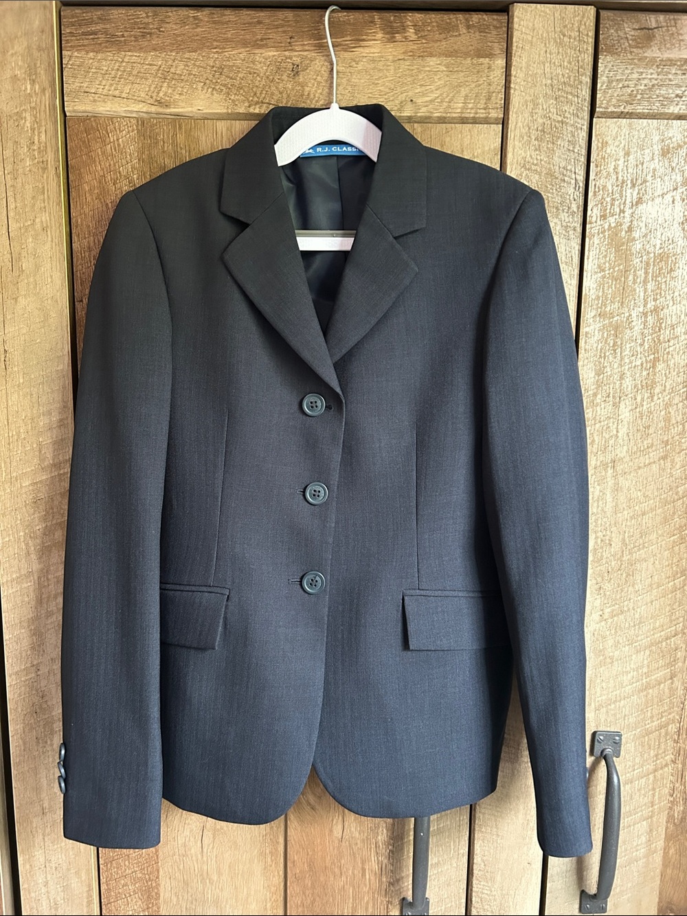 **LIKE NEW**Girls Equestrian Show Coat - dark Navy